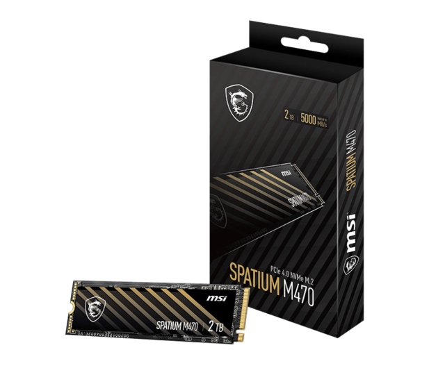 MSI 2TB M.2 PCIe Gen4 NVMe Spatium M470 PRO - 1329274 - zdjęcie 5
